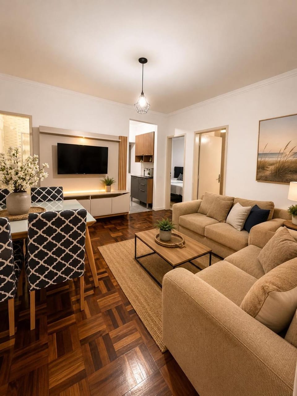 UMA QUADRA DA BEIRA MAR A MELHOR LOCALIZAÇÃO apto 2 quartos Apartment in Tramandaí