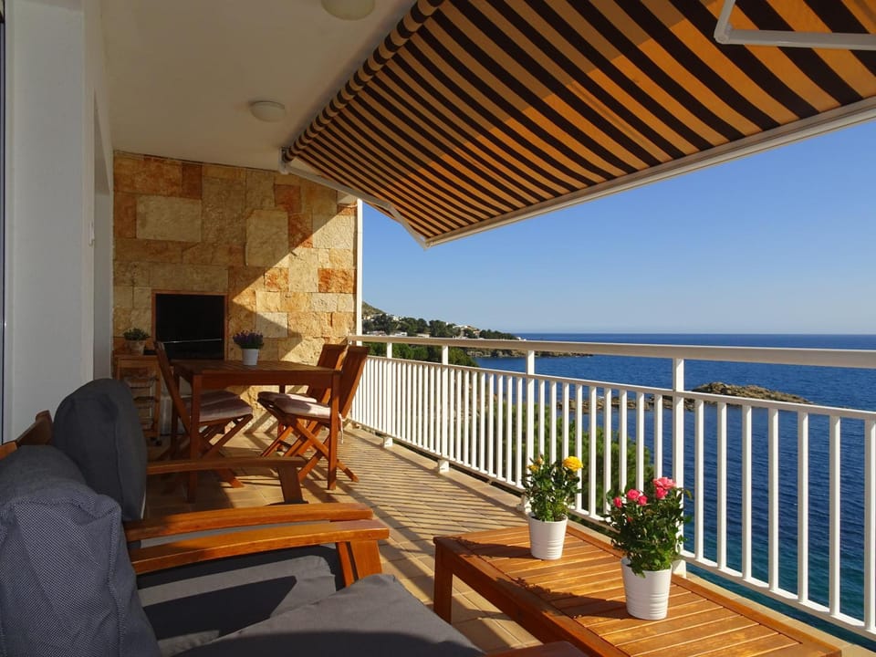 BBQ facilities, Balcony/Terrace, Sea view