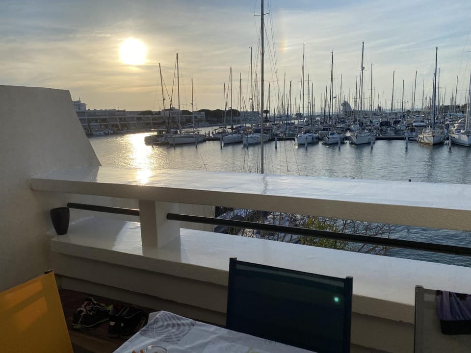 View (from property/room), Balcony/Terrace, Sunset