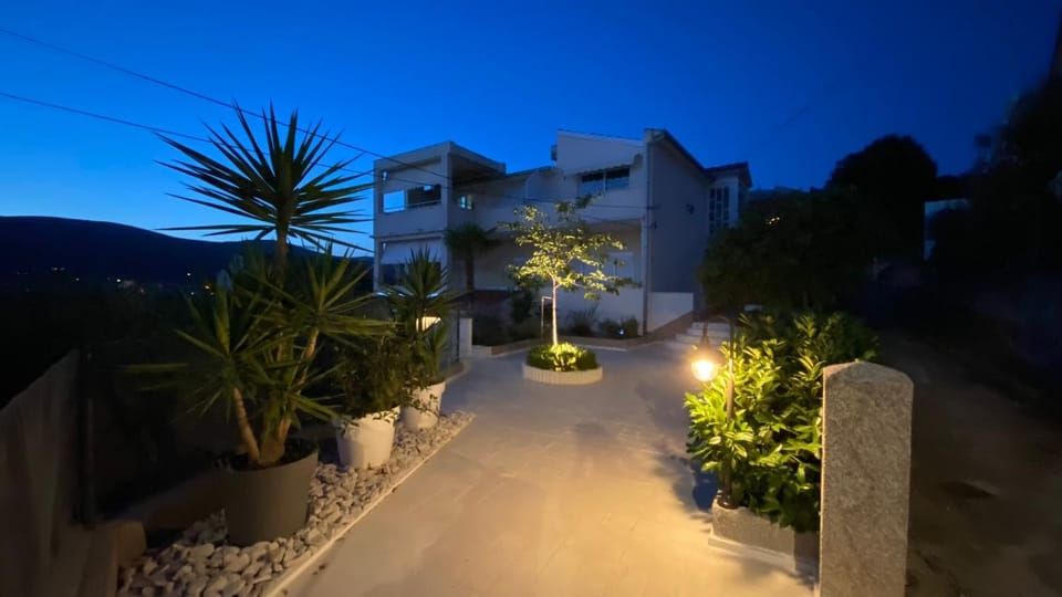 Property building, Sunset