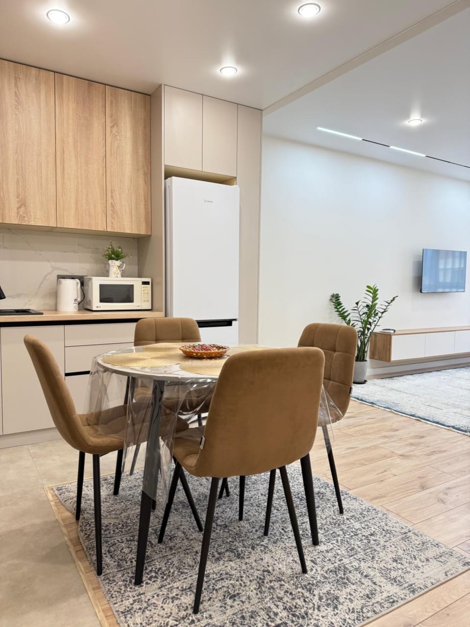 Уютная квартира в ЖК RAMS CITY Apartment in Almaty