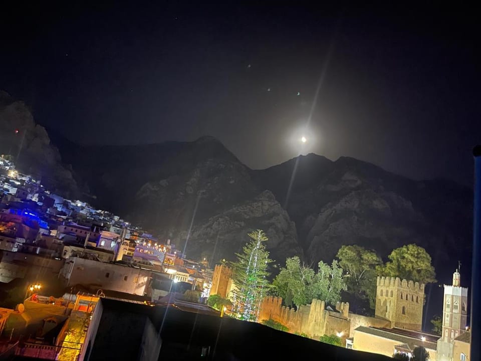Night, Mountain view