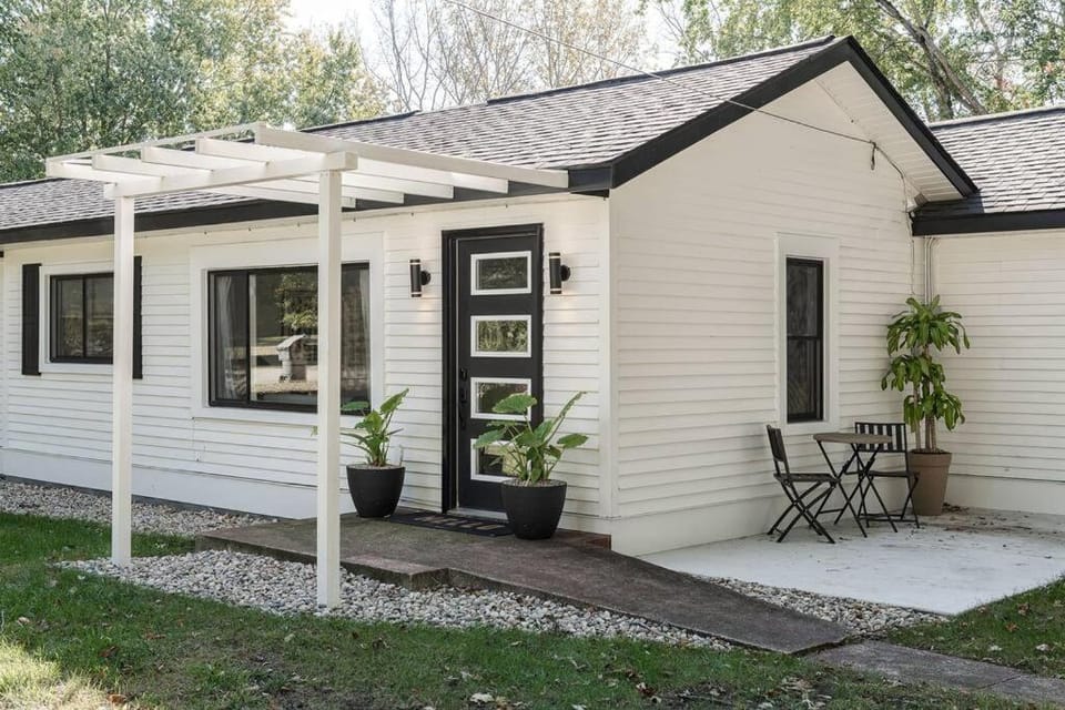 Property building, Garden view
