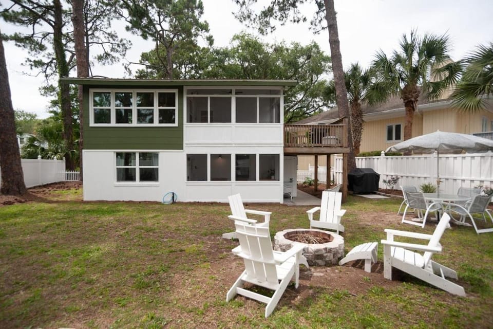 Two Unit Duplex-2m Beach Walk House in Folly Field