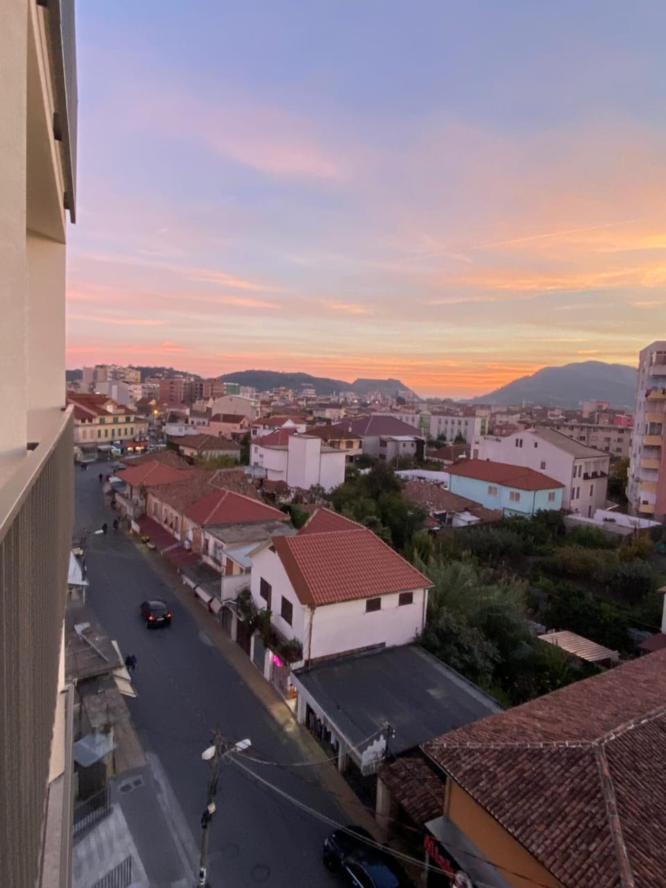 Natural landscape, City view, Location, Sunset