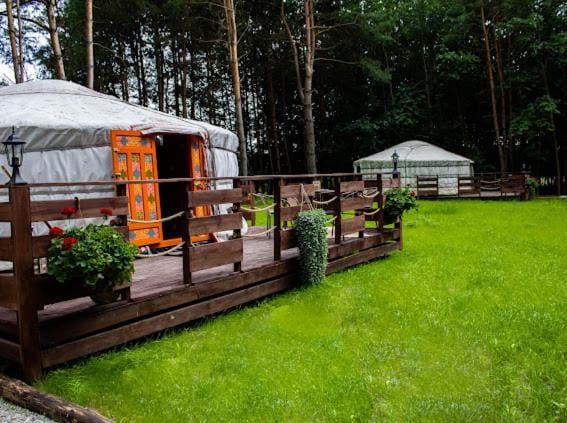 Ostoja Czarownic Luxury tent in Poland