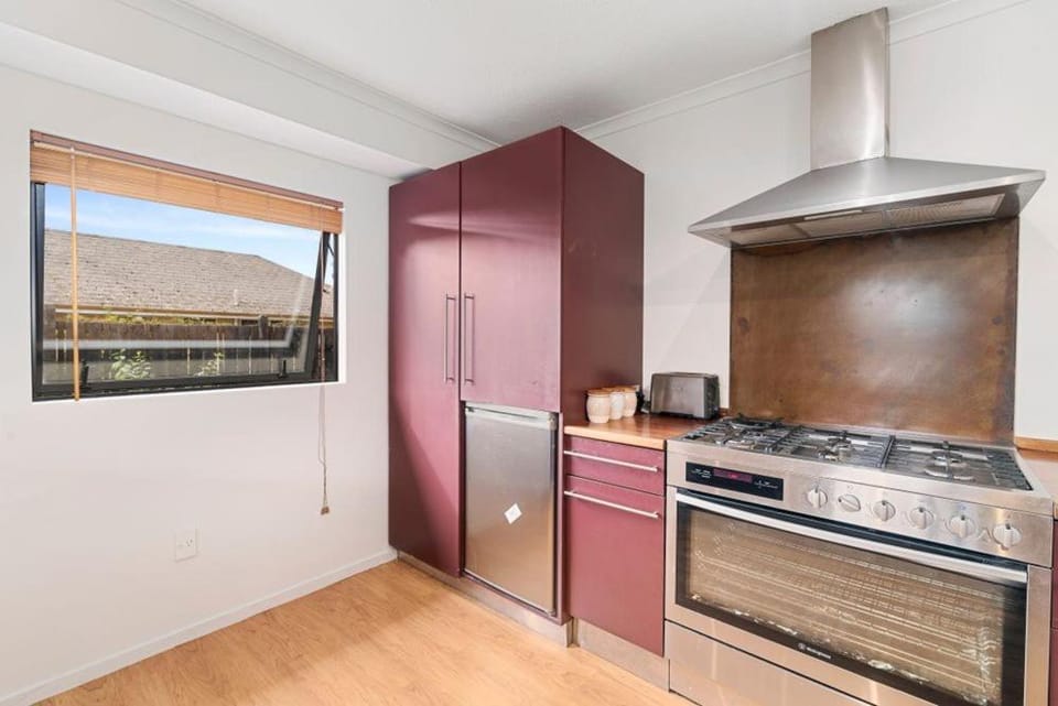 Kitchen or kitchenette, minibar, oven, stove
