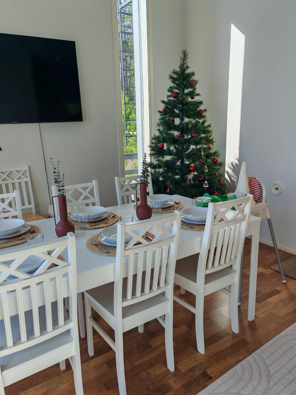 Decorative detail, Dining area