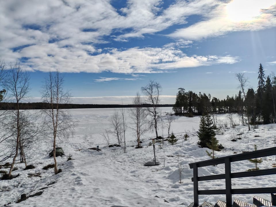 Day, Natural landscape, Winter, Beach, Lake view