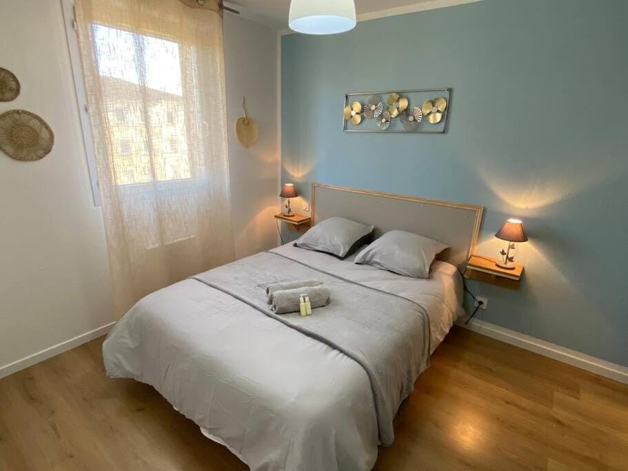 Le Voyage Bleu, Clim Parking Apartment in Carcassonne