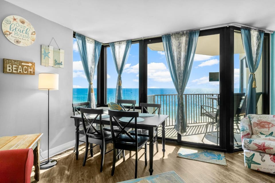 Sunbird Resort! Stunning Beach and Ocean Views! by Dolce Vita Getaways PCB Apartment in Panama City Beach