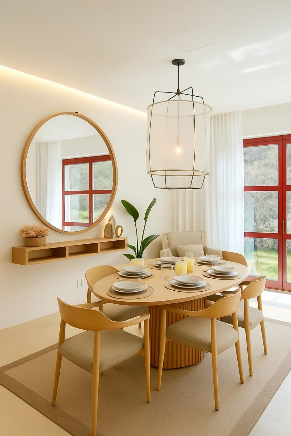 Living room, Dining area