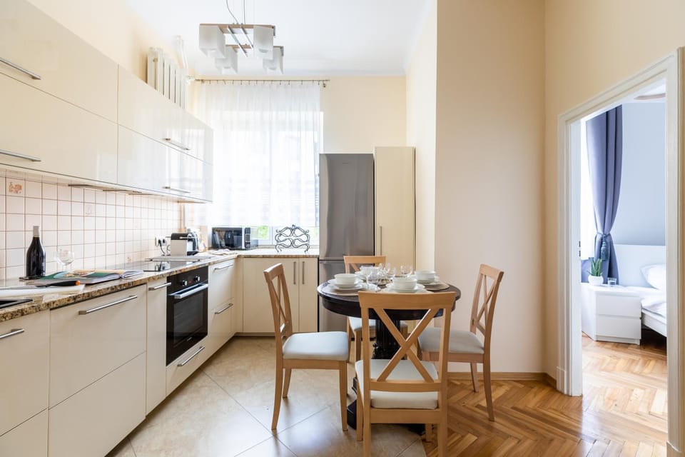 Kitchen or kitchenette, dishwasher, oven, stove, toaster