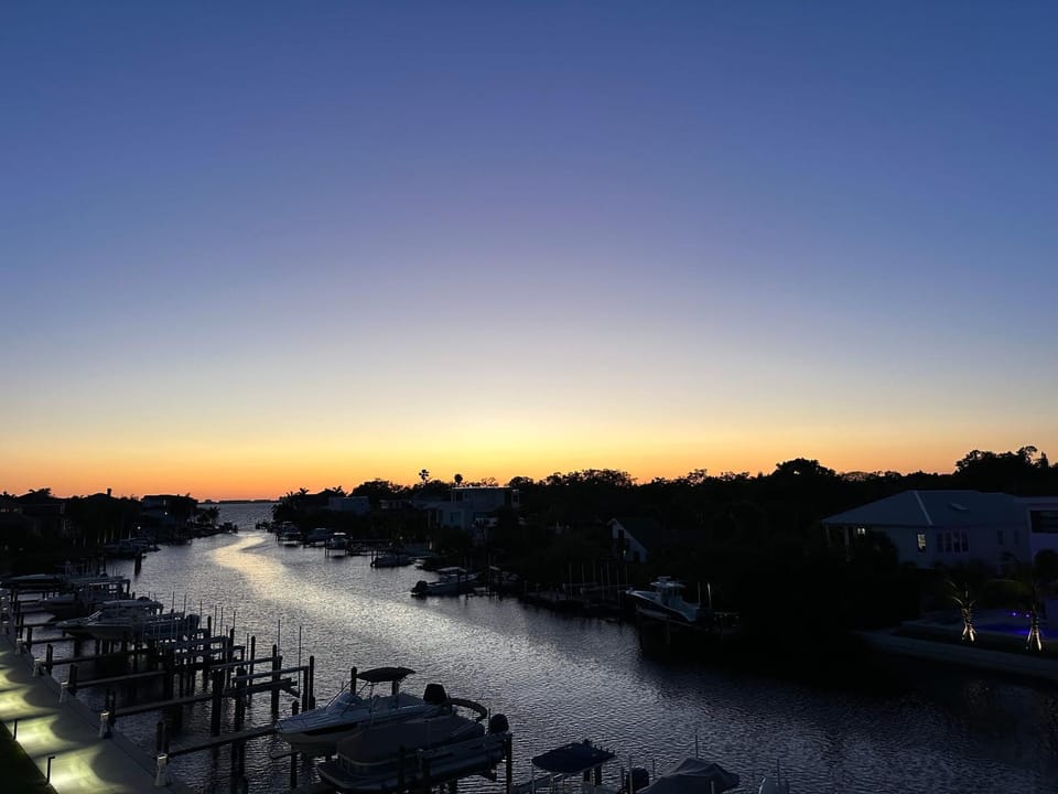 Sea view, Sunset