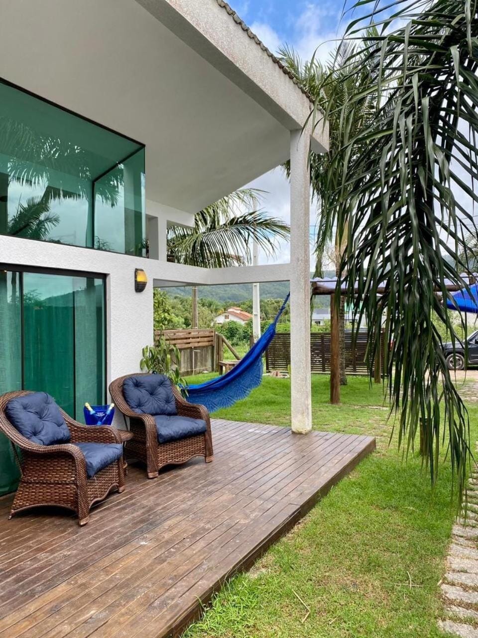 Patio, Balcony/Terrace, Garden view
