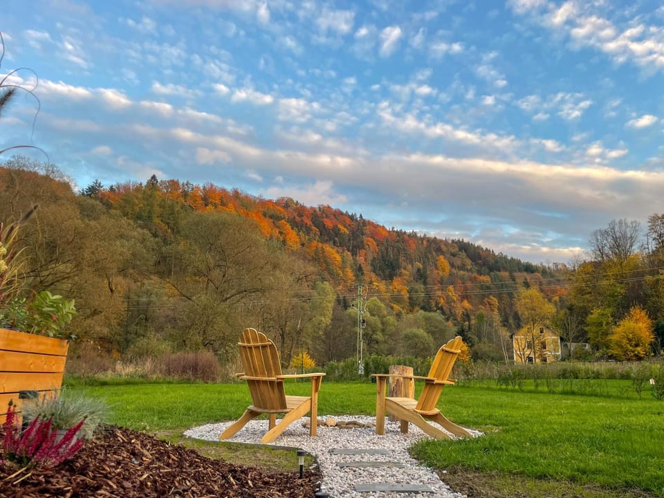 Natural landscape, Garden, Garden view, Mountain view