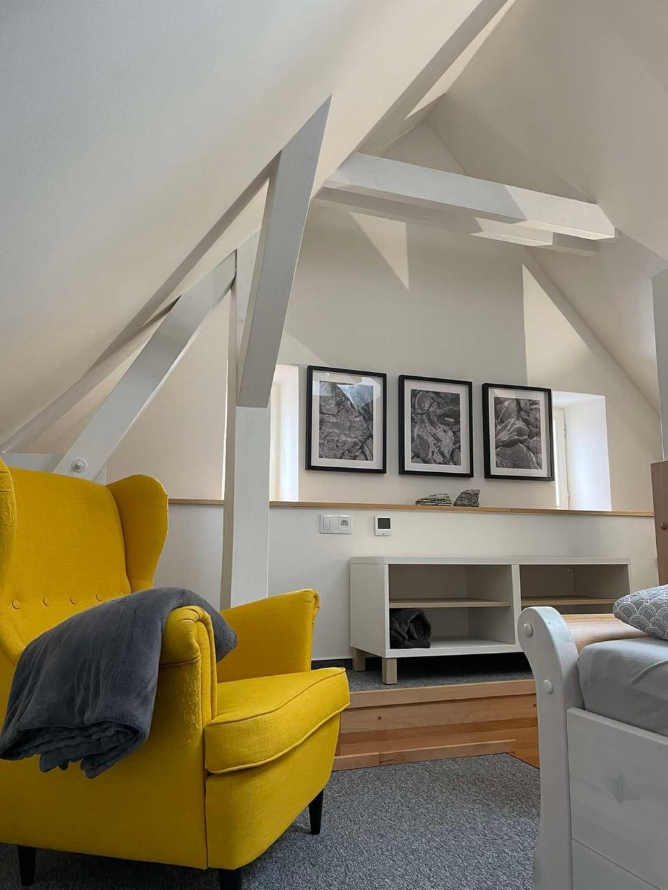 Seating area, Bedroom