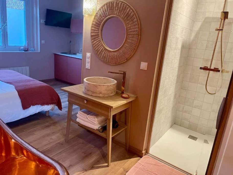 Les secrets de la baie - La Romana - évasion relaxante Spa privatif Apartment in Hauts-de-France