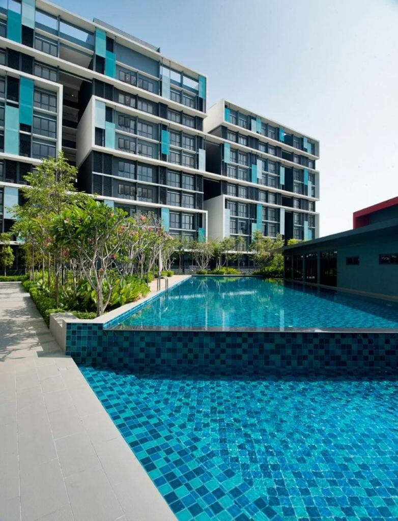 Property building, Swimming pool