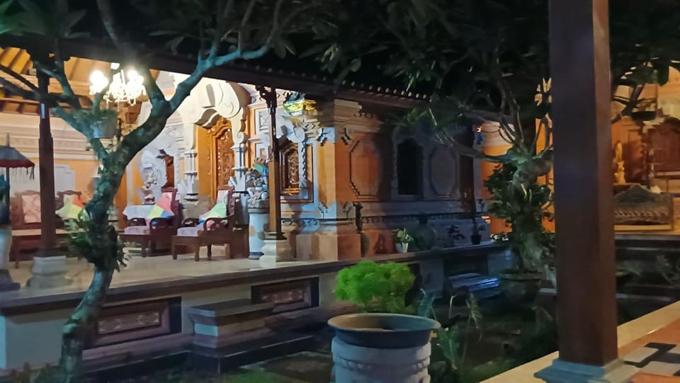 Patio, Night, Garden