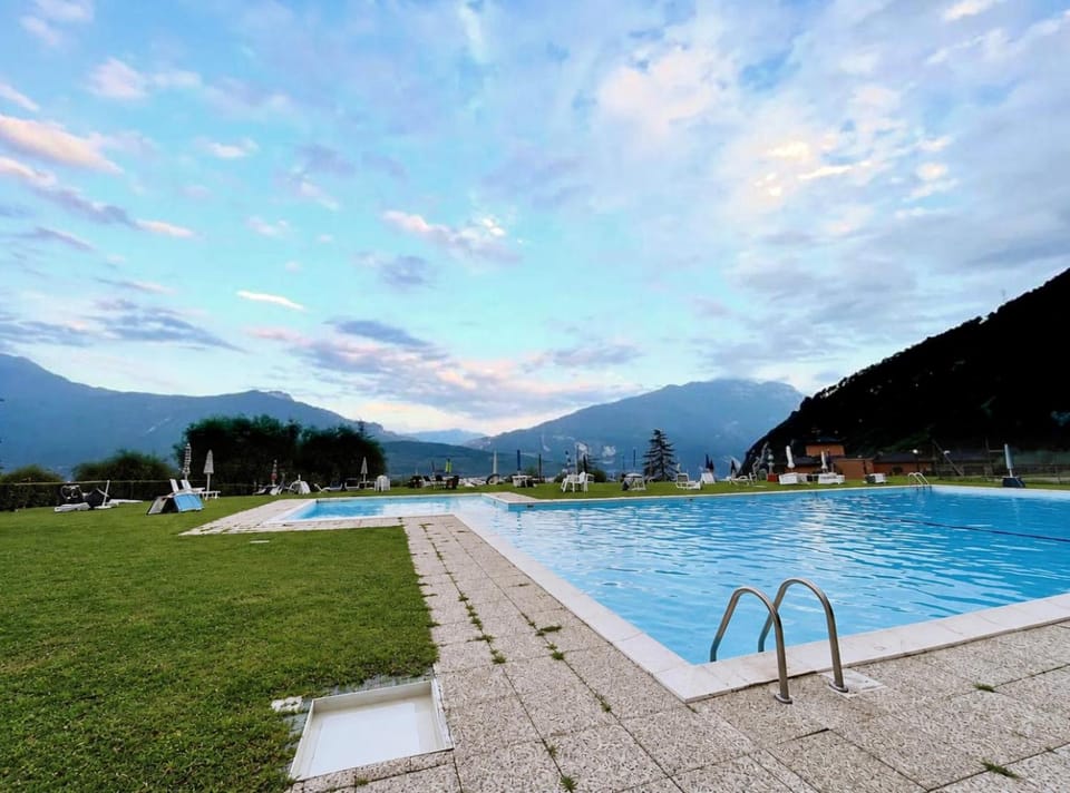 Bird's eye view, Pool view, Swimming pool, sunbed