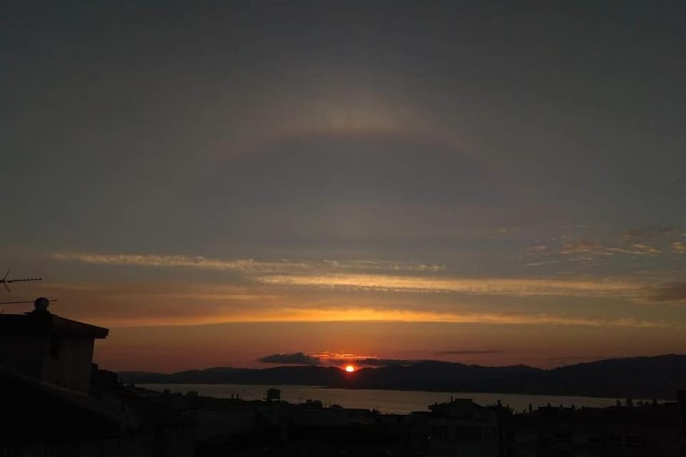 Sea view, Sunset