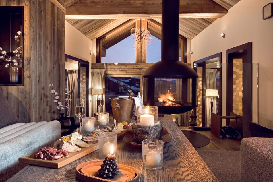 Antarès NAOS 501D - somptuous duplex penthouse luxury ski inski out Apartment in Les Allues