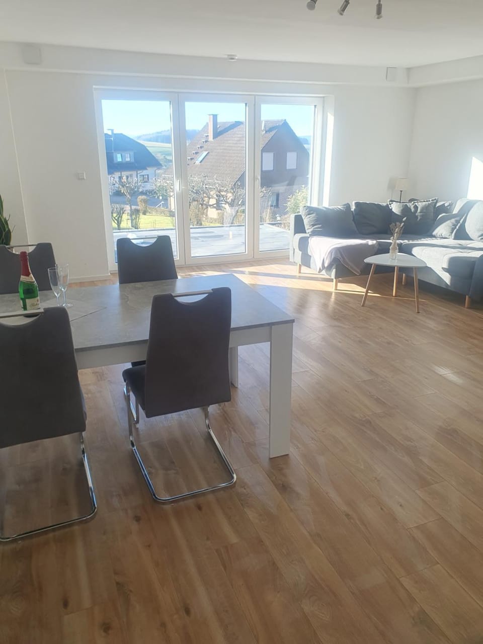 Living room, Dining area, Food