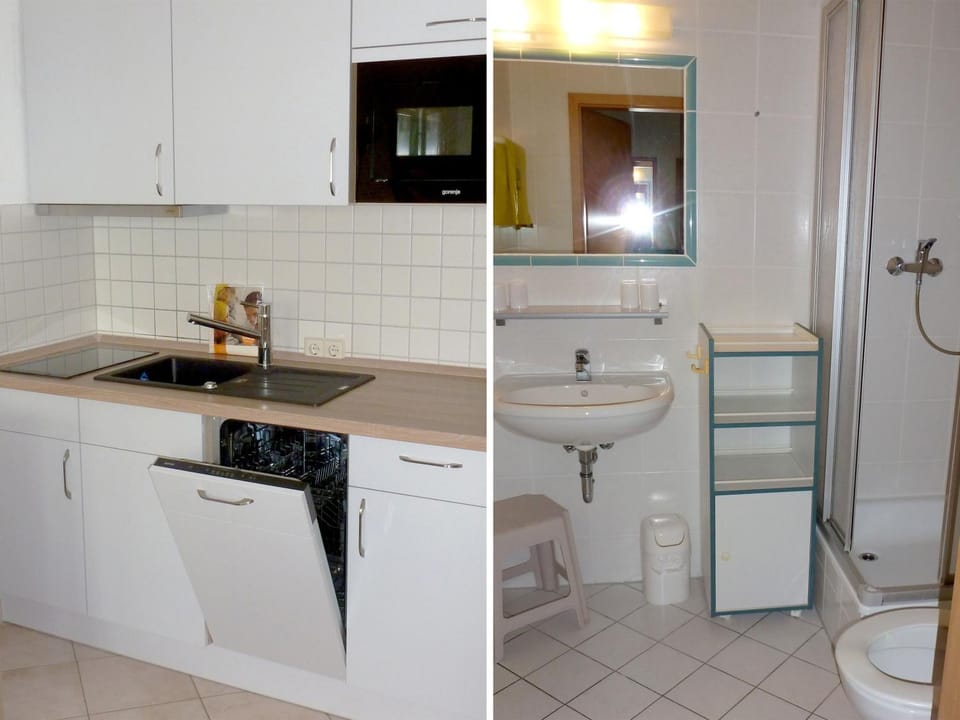 Shower, Toilet, Bathroom, Kitchen or kitchenette