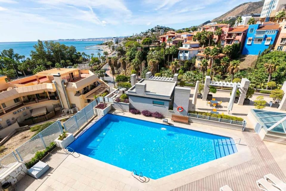Pool view, Sea view, Swimming pool