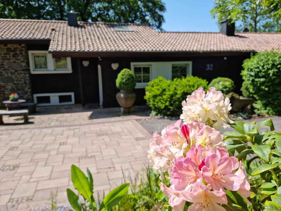 Property building, Facade/entrance, Spring, Garden, Garden, Garden view