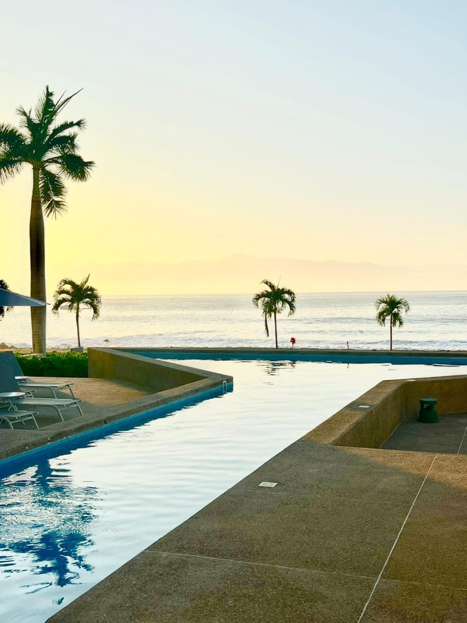 Natural landscape, Pool view, Sea view, Swimming pool