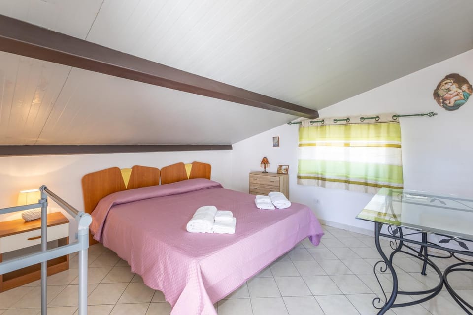 Property building, Living room, Bedroom