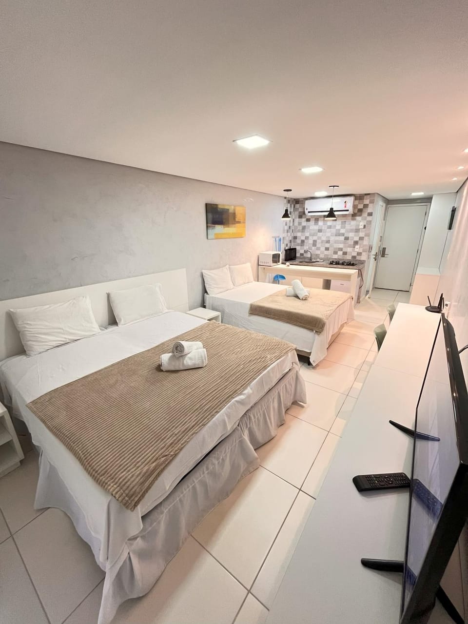 Photo of the whole room, Bedroom