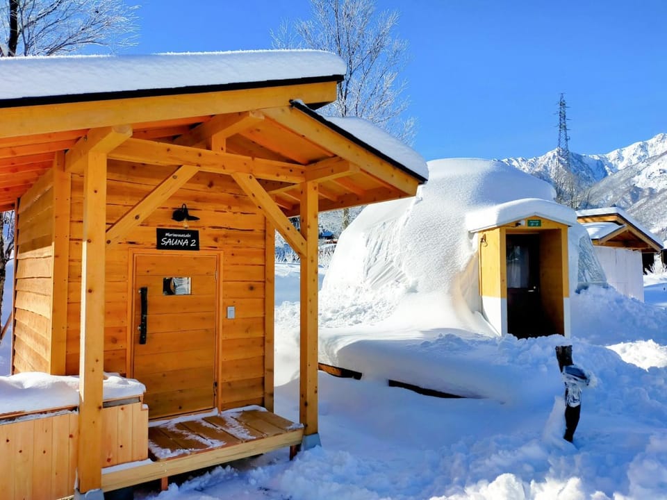 Hakuba Mori no Wasabi Farm Auto Campsite - Vacation STAY 22254v Luxury tent in Hakuba
