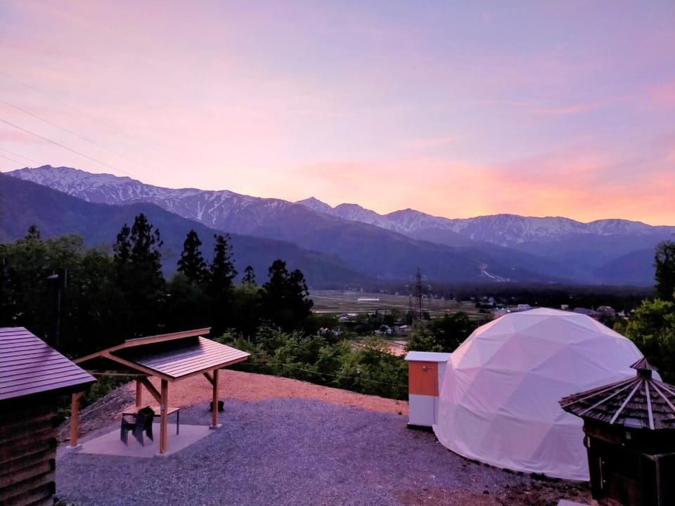 Hakuba Mori no Wasabi Farm Auto Campsite - Vacation STAY 22260v Luxury tent in Hakuba