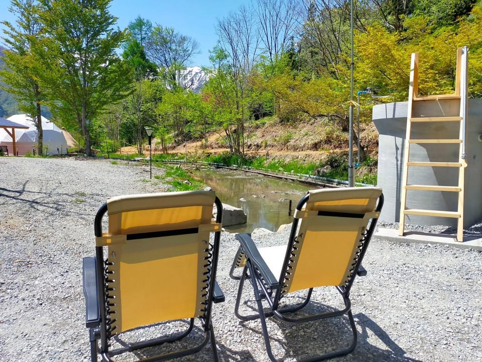 Hakuba Mori no Wasabi Farm Auto Campsite - Vacation STAY 22257v Luxury tent in Hakuba