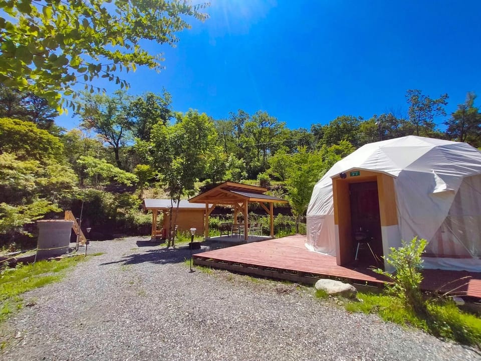 Hakuba Mori no Wasabi Farm Auto Campsite - Vacation STAY 22257v Luxury tent in Hakuba