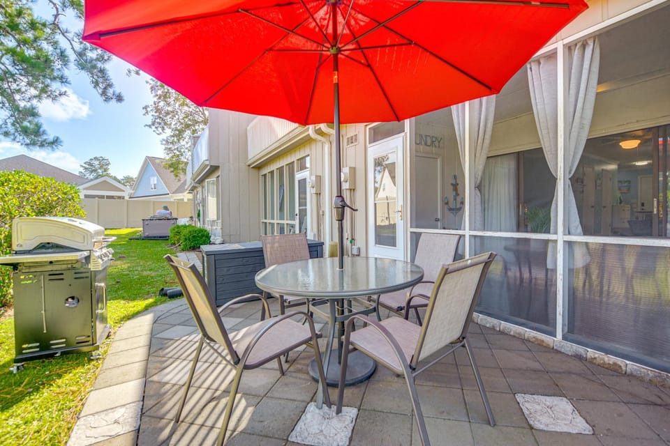 1 Mi to Beach: Grand Strand Gem w/ Patio & Pool! House in North Myrtle Beach