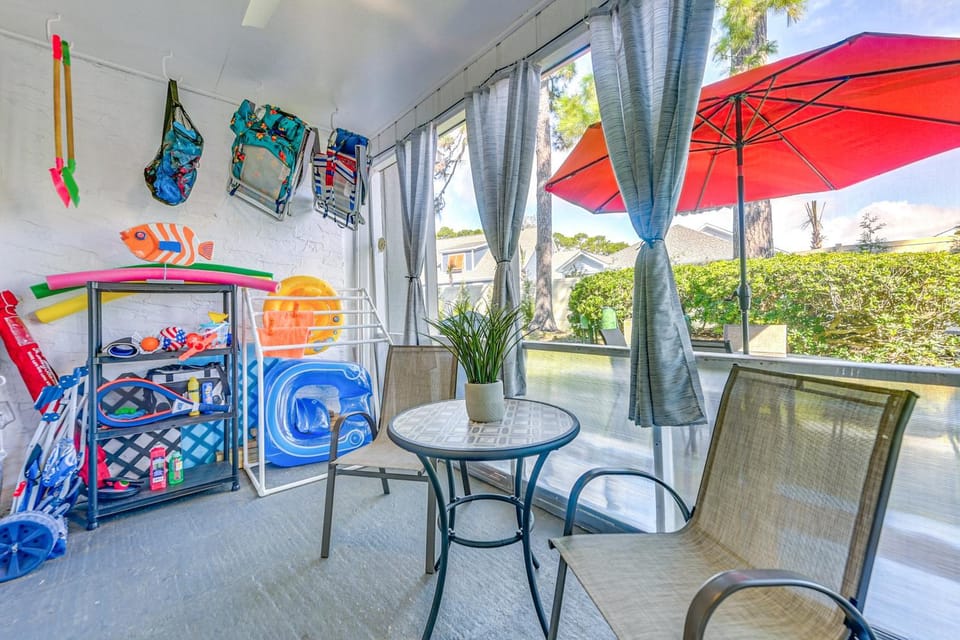 1 Mi to Beach: Grand Strand Gem w/ Patio & Pool! House in North Myrtle Beach