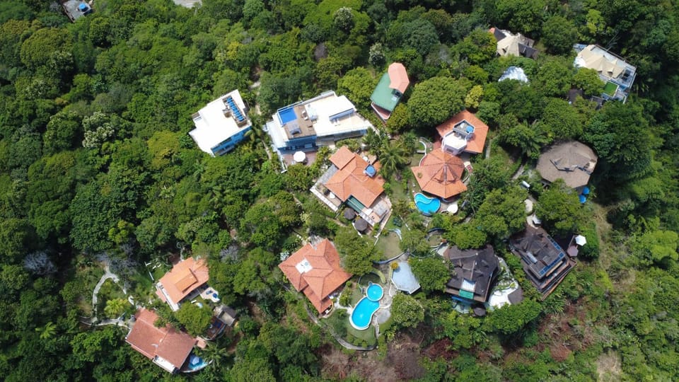 Neighbourhood, Bird's eye view, Swimming pool