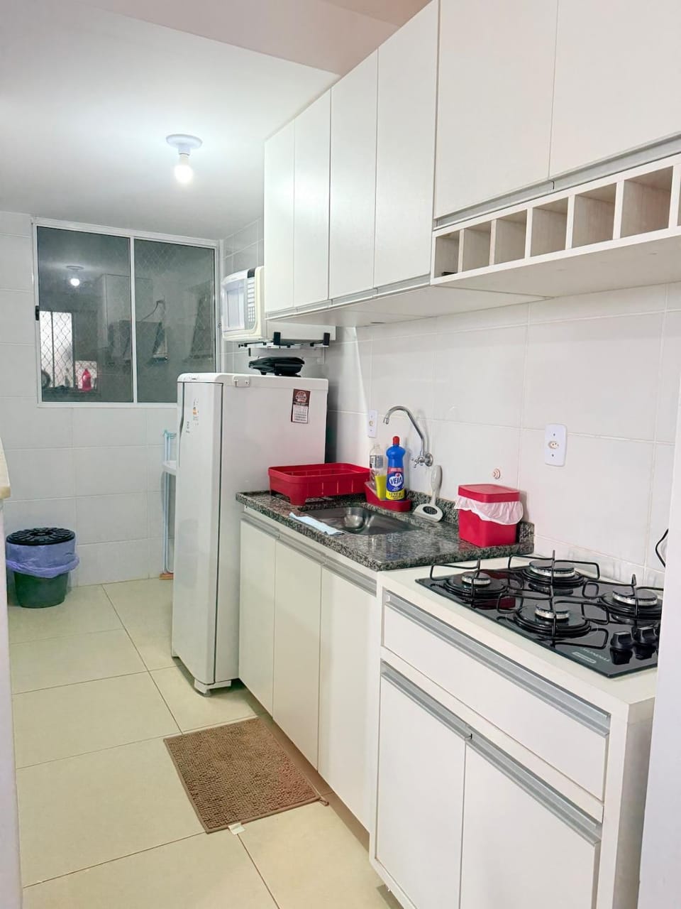Apê Ruby com 2Q com Ar em 1 Quarto e Garagem Apartment in Uberaba