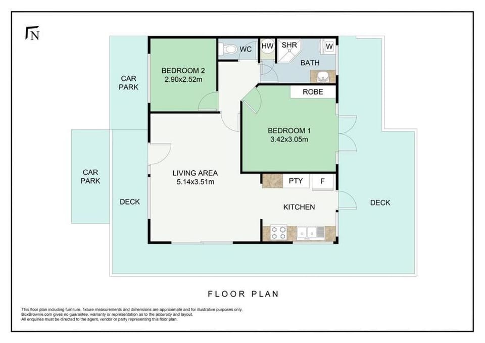 Kauri View Cottage - 2 Bedroom Self Contained Unit Apartment in Auckland