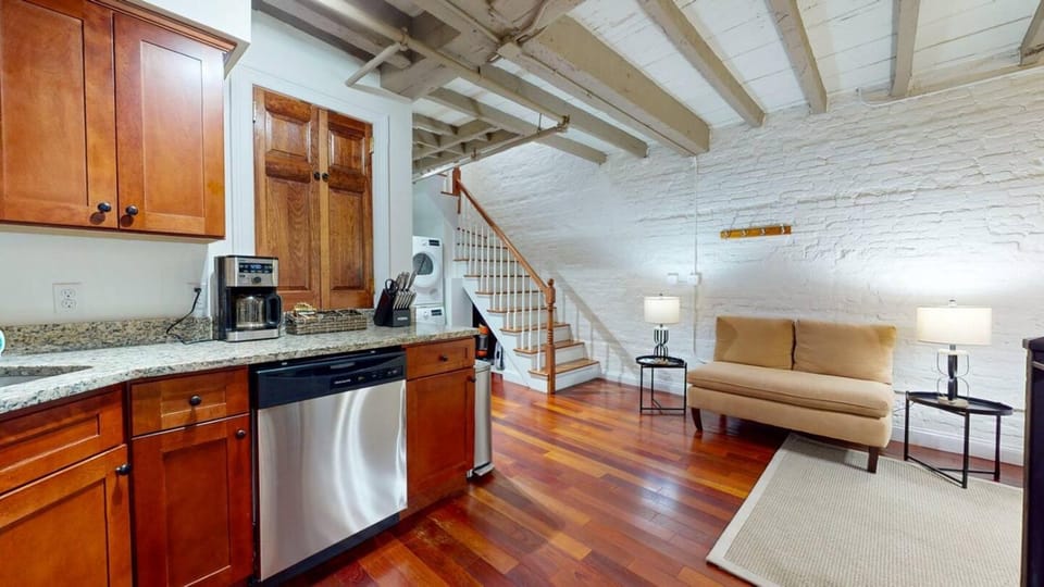 Tri-level, Skylighted, Faneuil HallQuincy Market Apartment in North End Boston