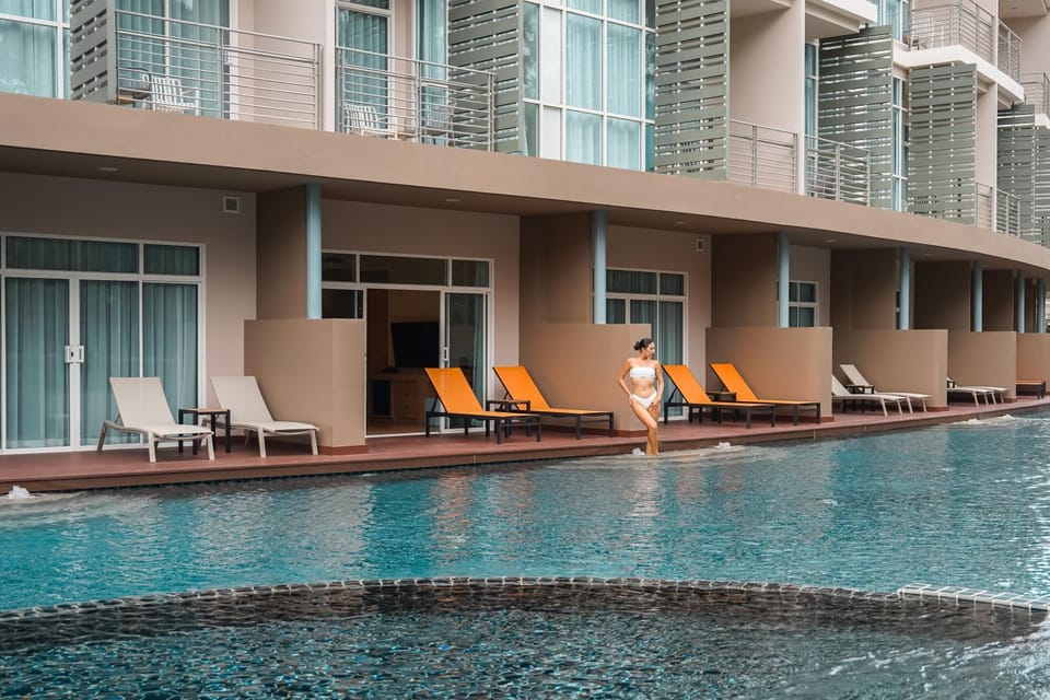 Property building, Pool view, Swimming pool