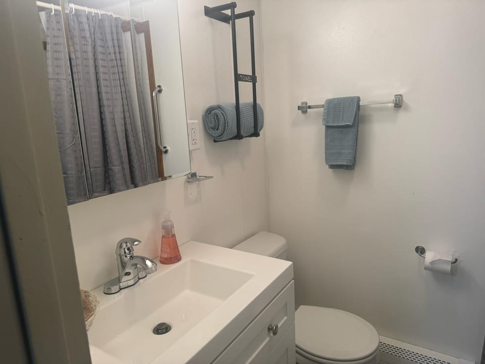 Toilet, Bathroom, towels