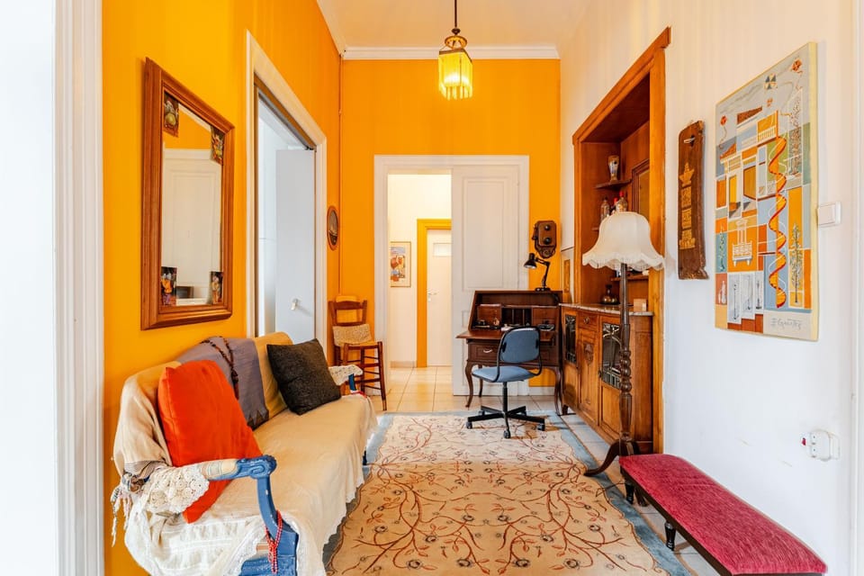 Acropolis Masterpiece Neoclassical Mansion Apartment in Athens