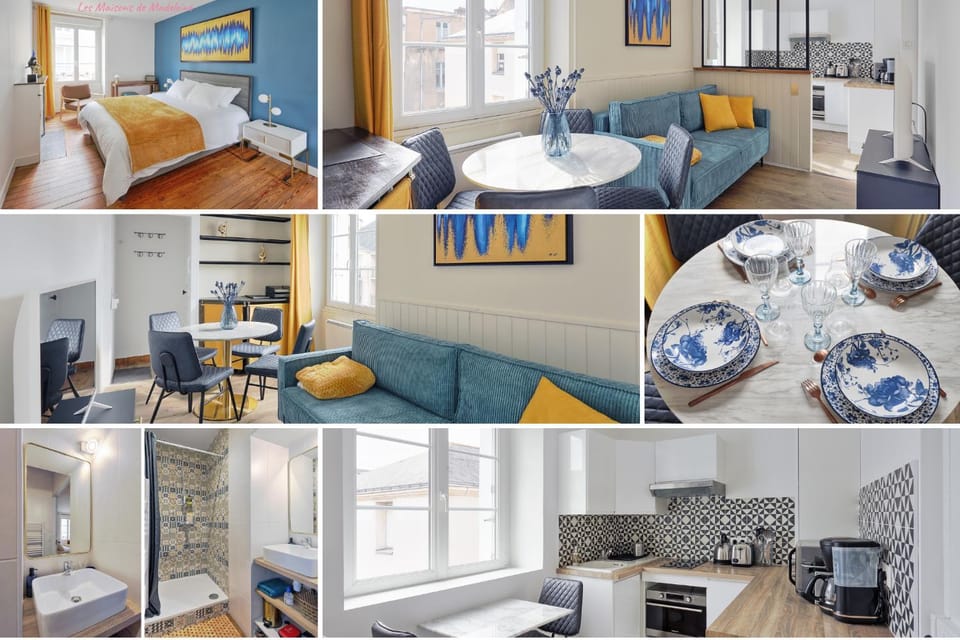 Bathroom, Living room, Bedroom, kitchen