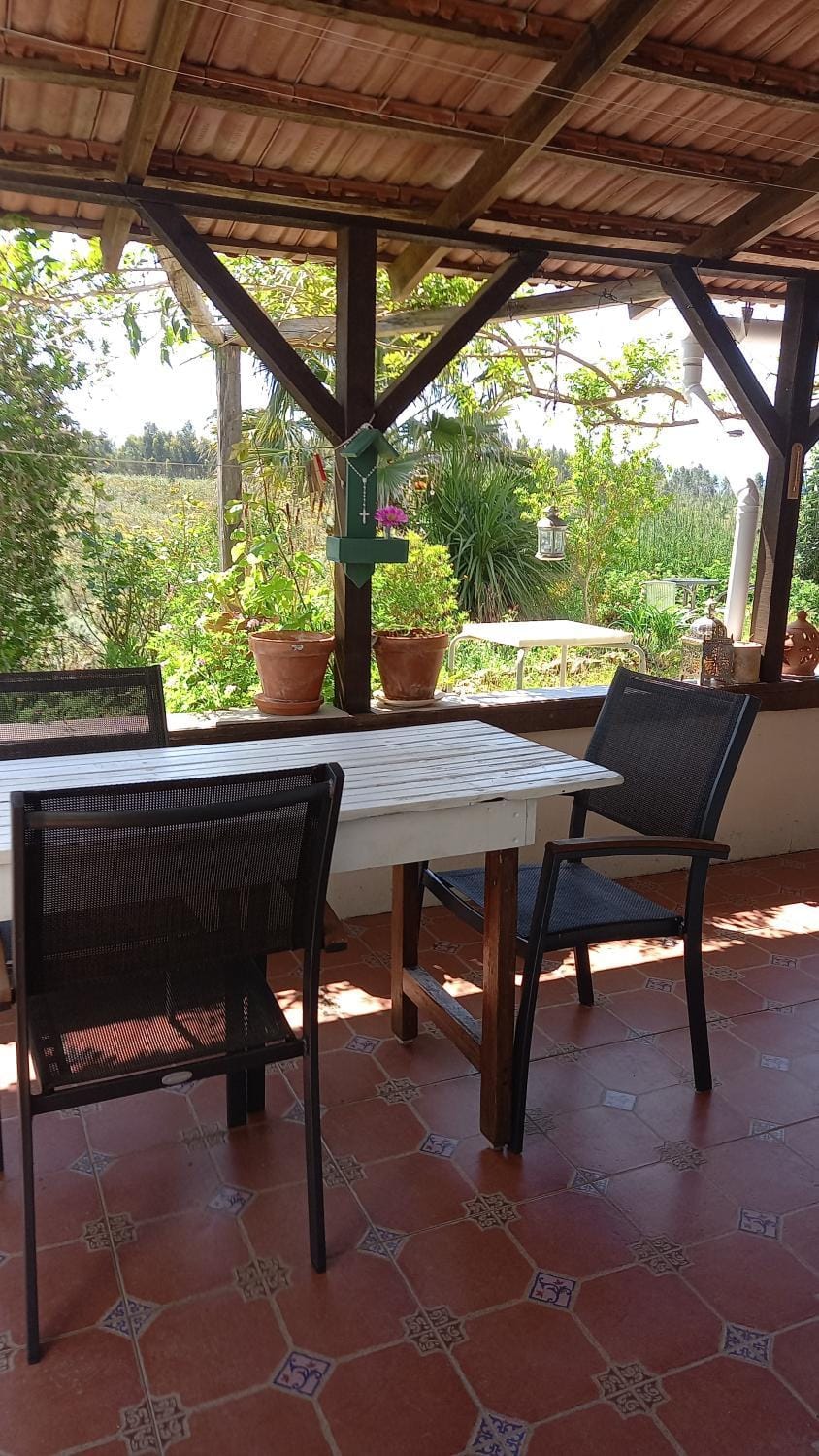 Seating area, Dining area, Garden view