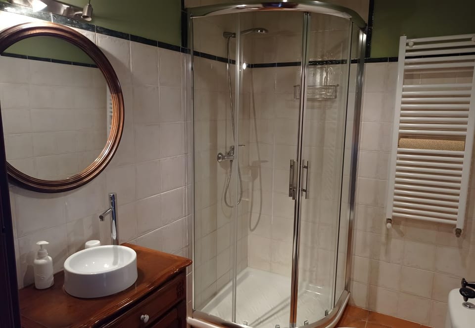 Bathroom, Living room